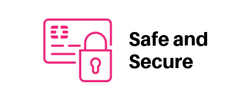 Your credit card transactions are safe and secure with Laserquick