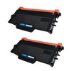 Brother compatible 2 pack TN820, TN850 black toner printer cartridge high yield