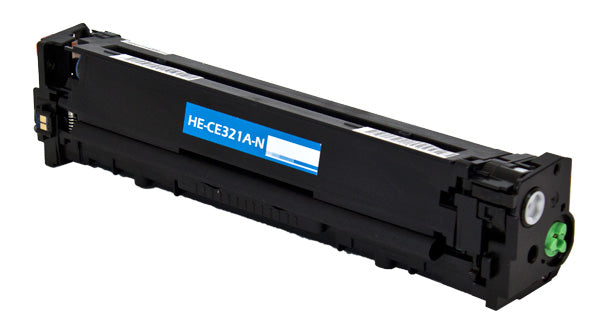 HP CE321A compatible cyan printer toner cartridge