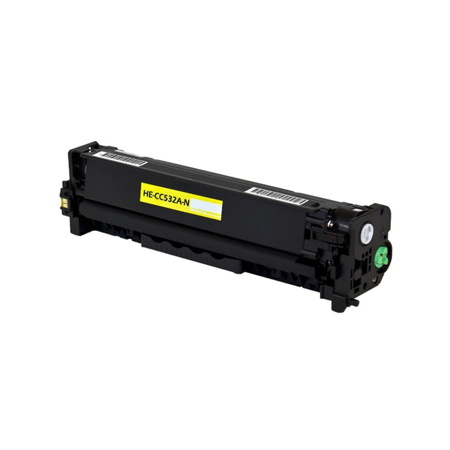 HP CC532A compatible yellow toner printer cartridge