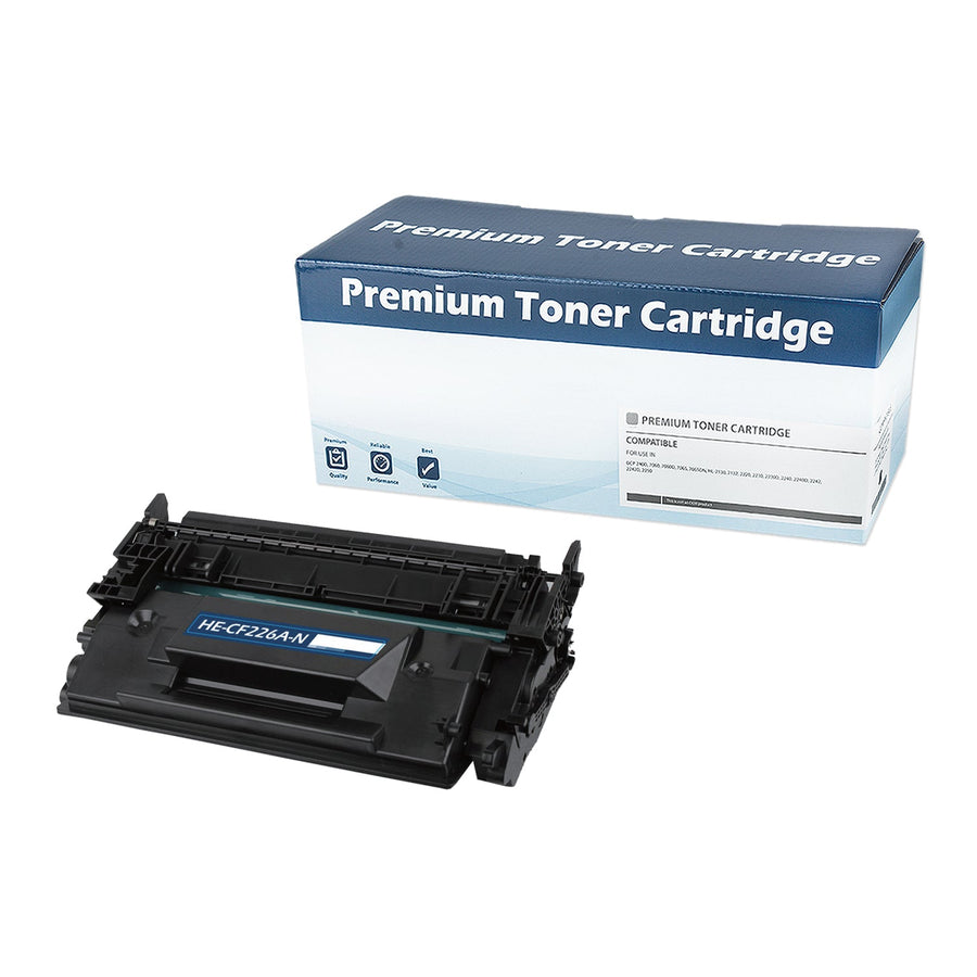 HP CF226A compatible black toner printer cartridge