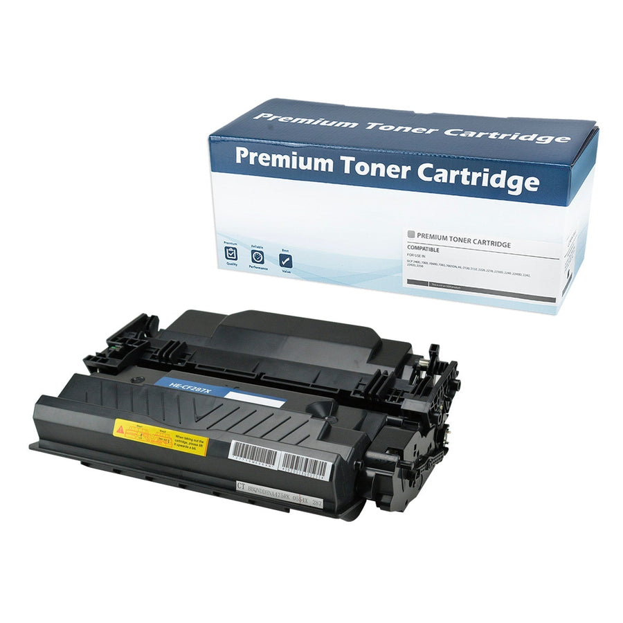 HP CF287X compatible high yield black toner cartridge
