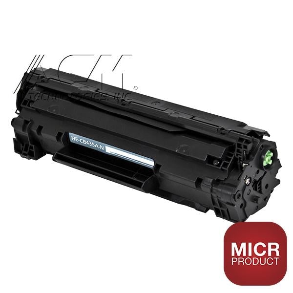 HP MICR cartridge CB435A compatible black toner cartridge
