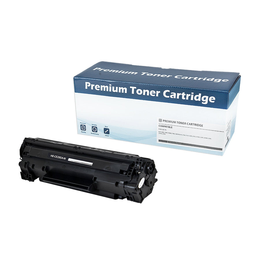 HP CE285A compatible black toner cartridge 