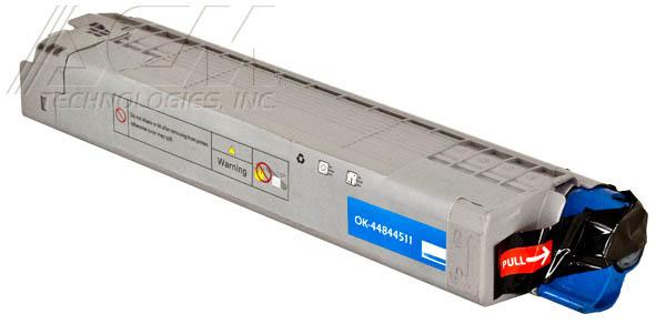 Okidata C831 compatible toner cartridge Cyan