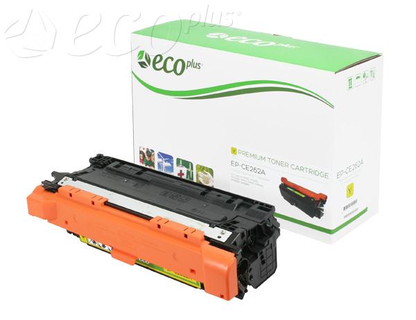 HP CE262A compatible yellow toner printer cartridge