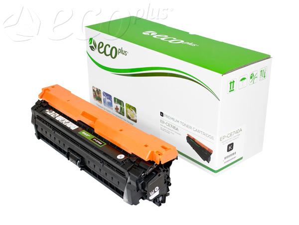 HP CE740A compatible black toner cartridge