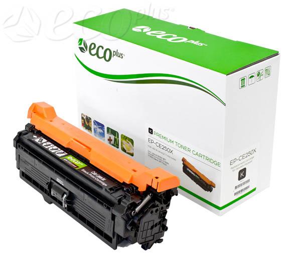 HP CE250X compatible high yield black toner cartridge