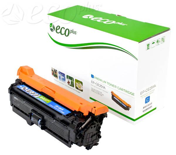 HP CE251A compatible cyan printer toner cartridge